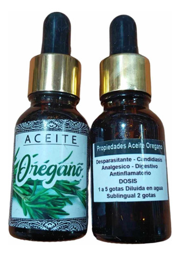 Aceite De Oregano X 25 Ml 2 Frascos