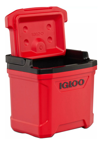 Igloo Latitude Hielera Portatil 16qt(15.14 Lts) Red Heat 2