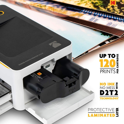 Impresora Fotográfica Portátil Kodak Dock Wi-fi 10x15 Cm