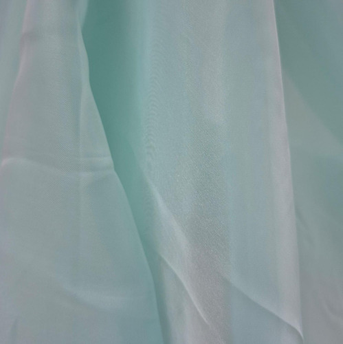 Tela Por Metro Voile Cortinero Decoración 3m Ancho Agua Liso