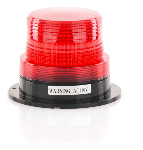 Burbuja Brillante De Larga Vida Útil, Con 8 Leds Color Rojo.