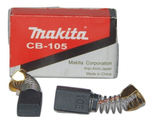 Carbones Rotomartillo Makita Cb 105 Original Hm0810 Martillo