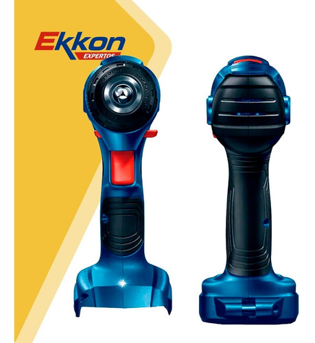 Imagen 3 de 9 de Taladro Atornillador Bosch 18v C/ Percutor 13mm Sin Bateria
