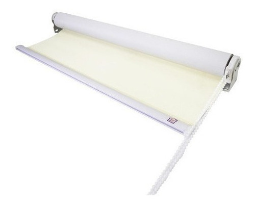 Cortina Roller Blackout 105x240cm Color Crema/tododescuento!