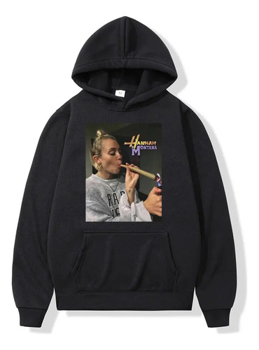 Sudaderas Con Capucha Estampadas De La Cantante Miley Cyrus,