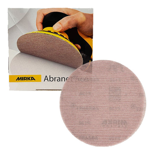 Imagem 3 de 3 de Kit Lixamento Efeito Marmorato Abranet + Abralon - Mirka