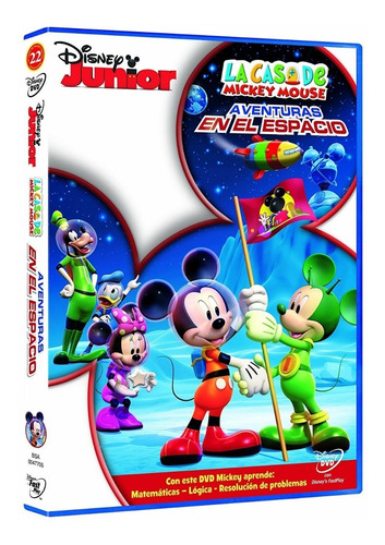 La Casa De Mickey Mouse Aventura Espacial Pelicula Dvd Origi