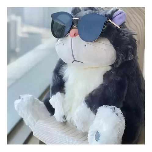 1pcs Peluche Dibujos Animados Gato Lucifer -25 Cm Color 30cm 30cm