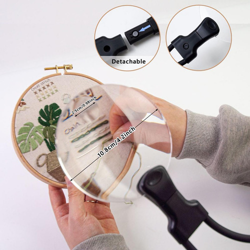 Lupa Para Usar En El Cuello, Lupas Para Coser Y,