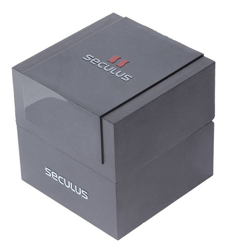 Imagem 4 de 4 de Relógio Seculus Long Life 5 Atm Preto Masculino 24980