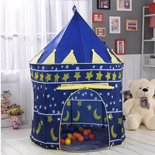 Carpa Castillo Infantil Niños Y Niñas Azul O Rosado