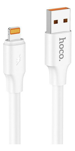 Cable Hoco Du17 Titan Usb A Lightnin Blanco