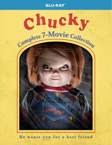 Blu Ray Chucky Complete 7 Movie Collection 