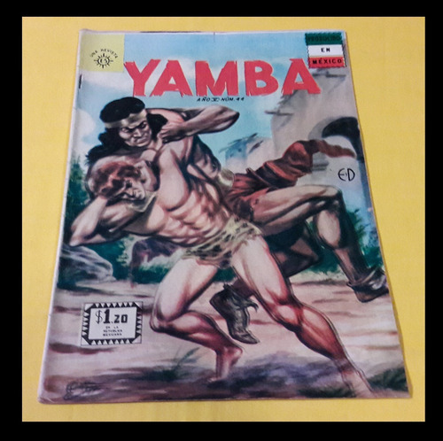 Yamba Comic En Español Numero 44 Editorial Sol 1964 (Usado)