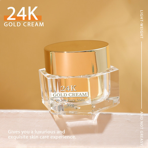 Crema Facial Reparadora U De Oro De 24 Quilates Que Reafirma