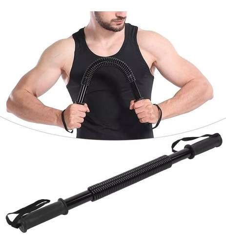 Para Brazos, Pecho,50kg Barra De Fitness Con Barra Color Negro