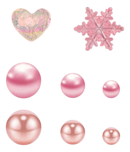 Ay Set De Decoración De Moda De San Valentín Con Abalorios