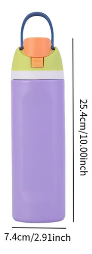 Botella De Agua Aislada Botella De Agua Deportiva 570 Ml,