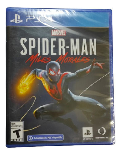 Marvel's Spider-man: Miles Morales  Sony Ps4  Físico Nuevo