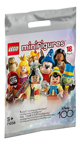 Lego Minifiguras: Edición Disney 71038 (Incluye 1 Mini-Figura Armable)