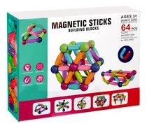 Comprar Conectores Magnetico 64 Piezas Construccion Didactica