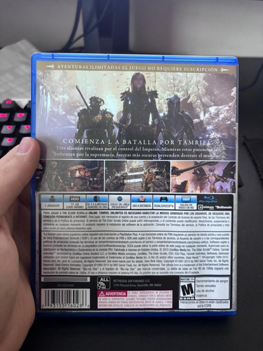 The Elder Scrolls Online Ps4 (Usado)
