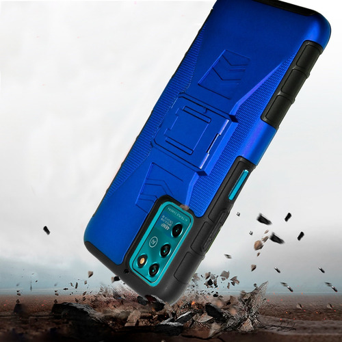 Imagen 6 de 10 de Funda Uso Rudo 3 En 1 Colores Zte Blade V30 Vita 8030