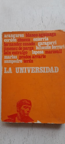 Libro La Universidad - Autores Varios (usado)