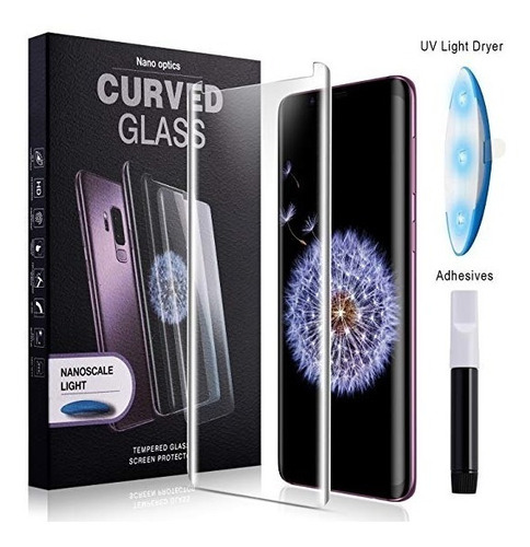 Lamina Mica Nano Optics Full Cover Con Led Samsung S8