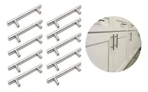 Comprar Pack 10 Tiradores De Cajón Para Muebles De Cocina Y Armarios - Largo 20cm - Manillas De Acero Inoxidable - Estilo Clásico\u002Felegante - Myg Hogar