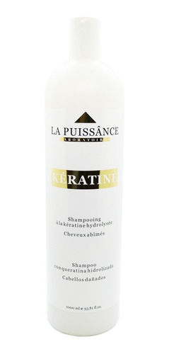 La Puissance Keratina Anti Frizz Shampoo Dañado 1000ml X 6c 