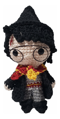 Amigurumi Harry Potter Muñeco Tejido Al Crochet