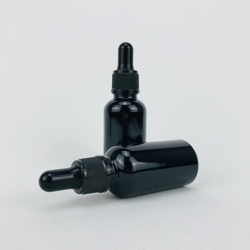 Frasco Gotero 30 Ml Coated Pipeta Cristal Recta 45pz