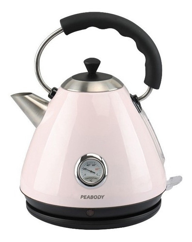 Jarra Pava Eléctrica Retro Peabody Pe-kv8213 Rosa 1.7l