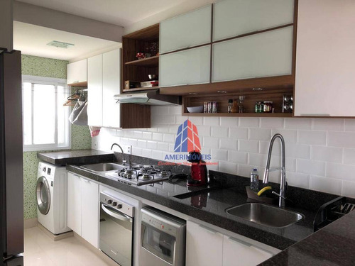 Imagem 6 de 27 de Apartamento Com 2 Dormitórios À Venda, 54 M² Por R$ 265.000 - Edifício Tatiana - Vila Dainese - Americana/sp - Ap1440