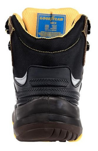 Imagen 2 de 7 de Bota Industrial Goodyear Y316 956233 Negro Casquillo P Hombr