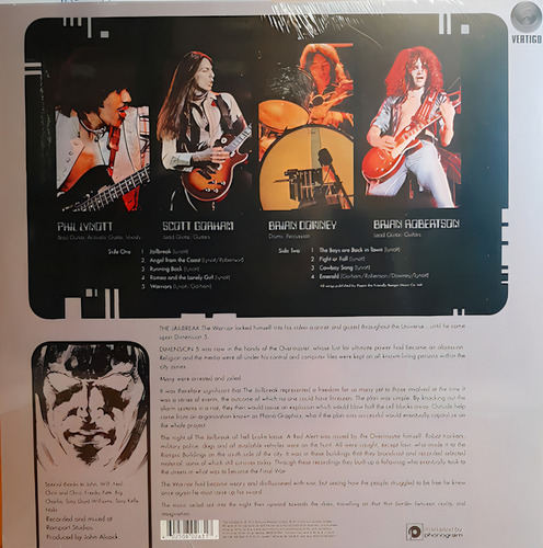 Vinil LP Thin Lizzy Jailbreak