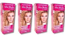 Comprar Tinta Alta Moda Cor 8.0 Louro Claro Alfaparf 4unid