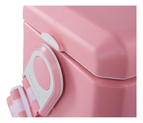 Hielera Igloo Tag Along Too Cooler 11 Qt 14 Lata Correa Rosa Coral Claro