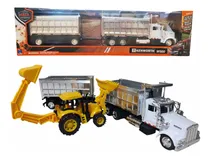 Comprar New Ray Trailer Kenworth W900 Volteo Doble Remolque 1:43