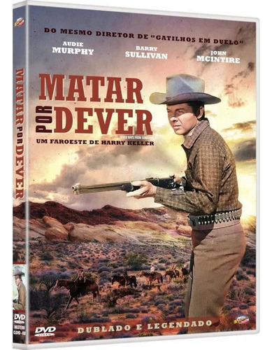 Dvd : Matar Por Dever - Audie Murphy Barry Sullivan Original