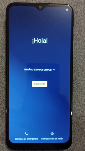 Celular E20 Motorola Negro Con Gris (Usado)