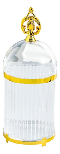 Jarra De Almacenamiento Almacenamiento De Borde De Oro Claro