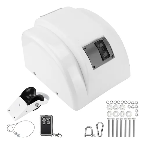 Molinete Eléctrico, 30 Libras, 12 V, Cabrestante De Ancla Ma