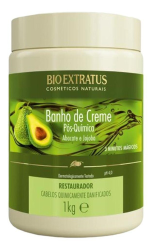 Banho  Creme Tratamento Restaurador Pós Quimica 1000 Ml K365