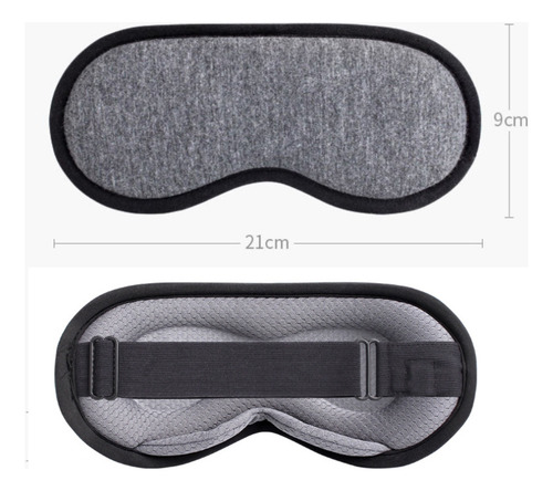 Máscara De Ojos 3d Con Protección De Vapor, Calefacción