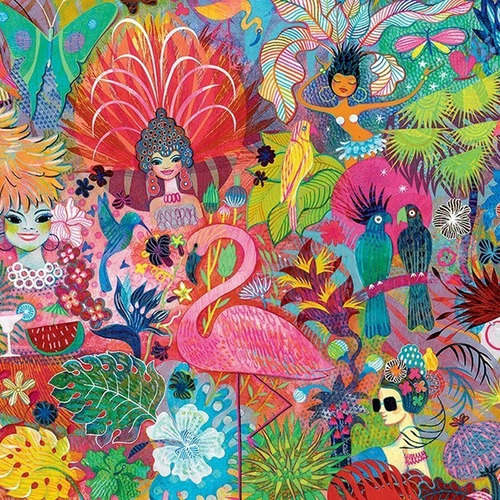 Djeco Puzzle De Observación Río Carnaval 200pcs Dj07452