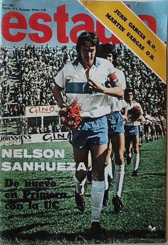 Revista Estadio N°1697 Póster De Mario Osben (ee32