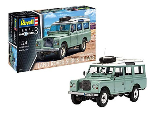 Revell Rv07047 1:24 - Kit De Modelo De Plástico Land Rover S