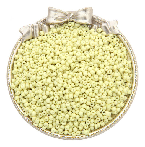 Perlas De Vidrio Multicolores De 3 Mm Para Hacer Joyas Y Man